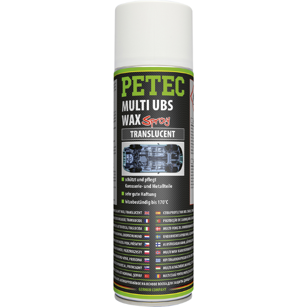 Petec spray protection bas de caisse cire transparente