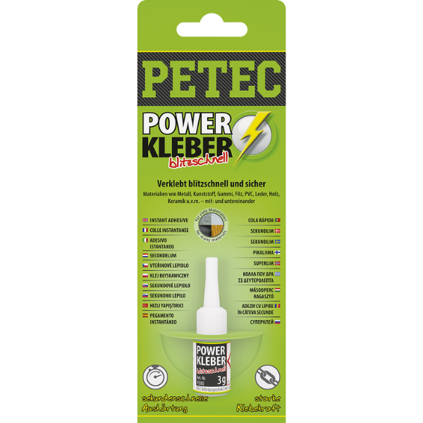 Petec colle ultra-rapide
