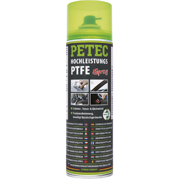 Petec spray PTFE haute performance, contenu: 500 ml