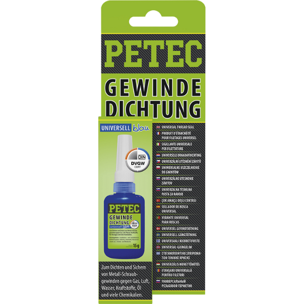 Petec colle pour étanchéité des filets blister 15g