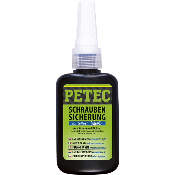 Petec freins filet à résistance moyenne bleu 50 gr