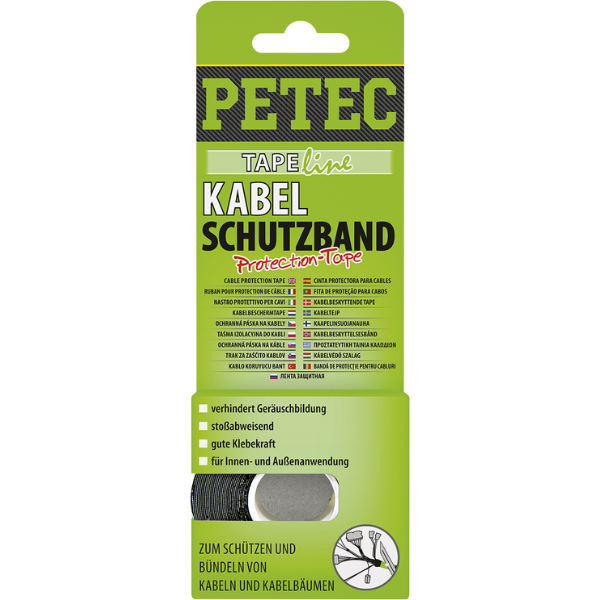 Petec ruban pour protection de cable 10 m x 19 mm