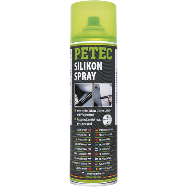 Petec spray silicone, contenu: 500 ml