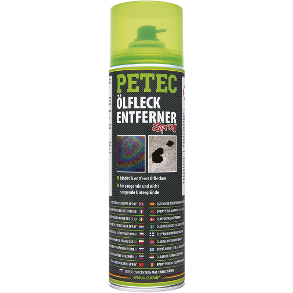 Petec spray nettoyant taches d'huile