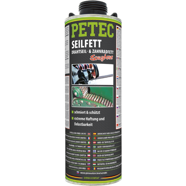 Petec graisse pour câbles en acier et roues dentée