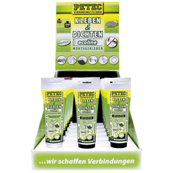 Petec display collage et étanchéité