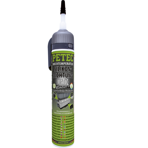 Petec joint silicone haute température noir