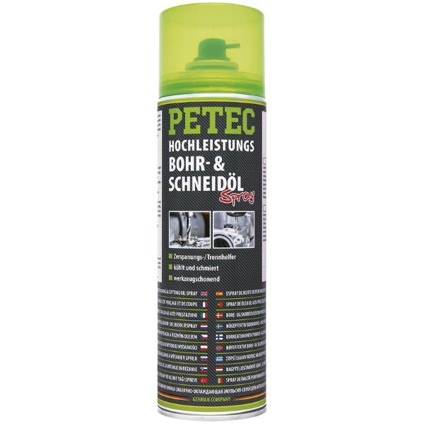 Petec spray huile de perçage et de coupe 500 ml