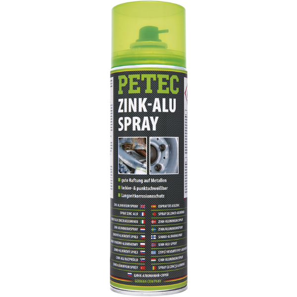 Petec spray zinc-alu, contenu: 500 ml