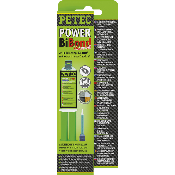 Petec BiBond colle 2-comp. 3 min. 24 ml + tête mél