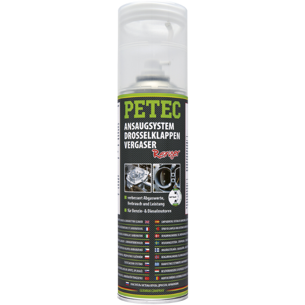 Petec spray nettoyant systèmes d'admission d'air