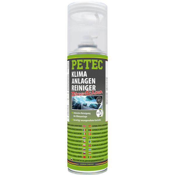 Petec spray nettoyant mousse pour climatisations