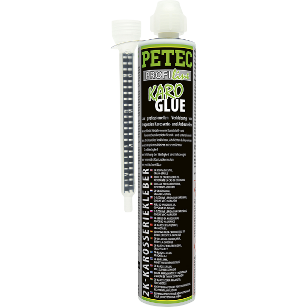 Petec colle de carrosserie à 2 composants cartouch