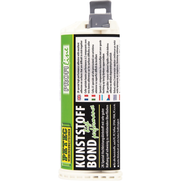 Petec colle pour matières plastiques 2-comp. 50 ml