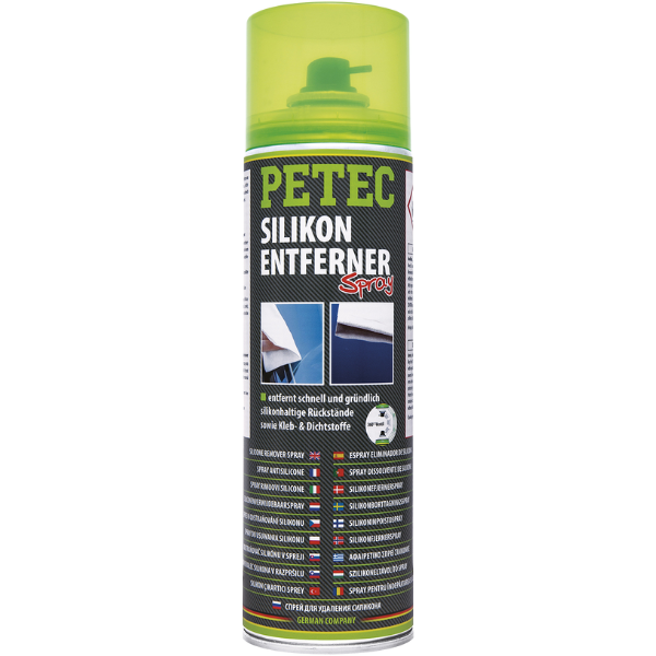 Petec spray solvant anti-silicone, contenu: 500 ml