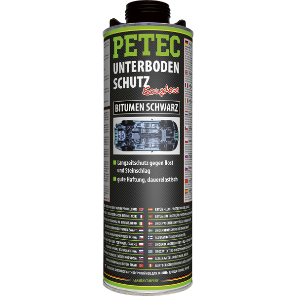 Petec protection bas de caisse bitume noir cartouche