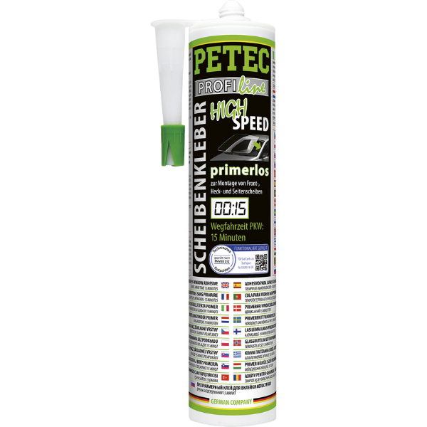 Petec colle à pare-brise séchage rapide
