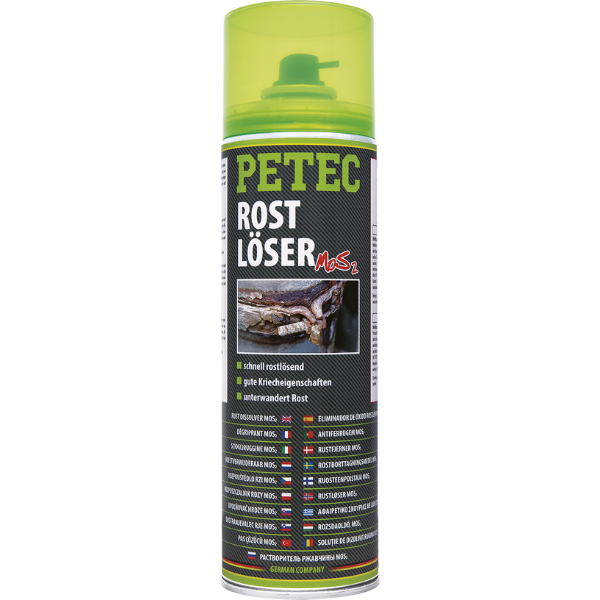 Petec spray dégrippant MoS², contenu: 500 ml