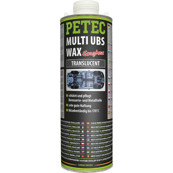 Petec protection bas de caisse cire transparent