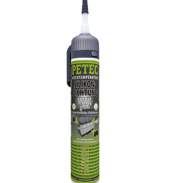 Petec joint silicone haute température gris