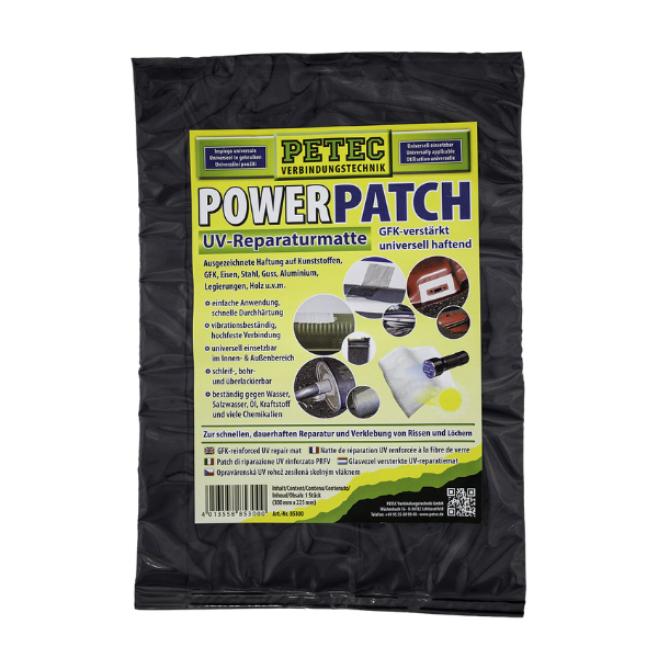 Petec power Patch natte de réparation 225 x 300 mm
