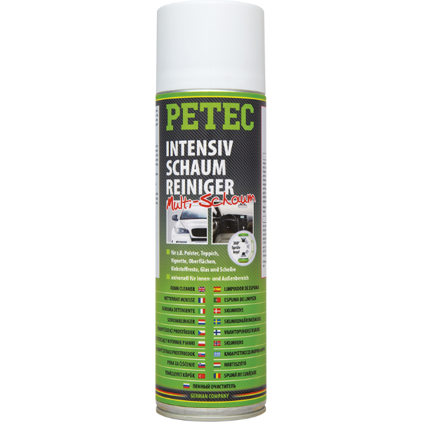 Petec nettoyant mousse spray NSF, contenu: 500 ml