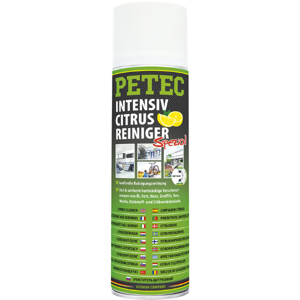 Petec spray nettoyant citrus, contenu: 500 ml