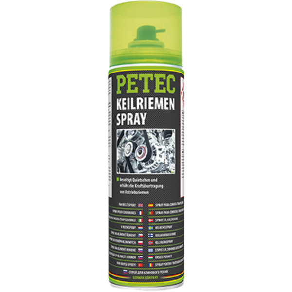 Petec spray anti-glissant de courroies 500 ml