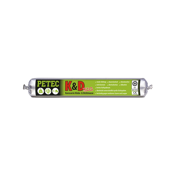 Petec colle carrosserie blanc boudin 600 ml