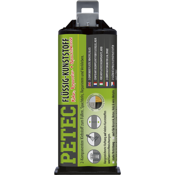 Petec plastique liquide, cartouche 2 composants 50ml