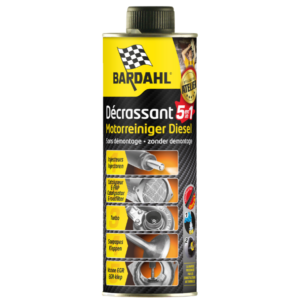 Bardahl Décrassant moteur 5en1 Diesel