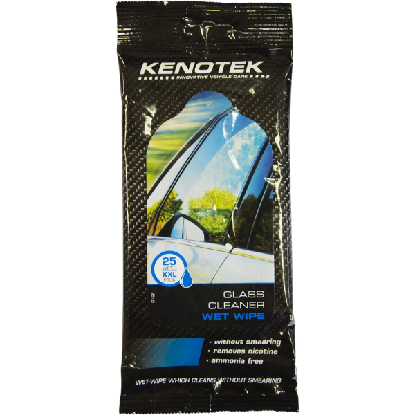 Kenotek Flowpack Glass, 25 Wet Wipes