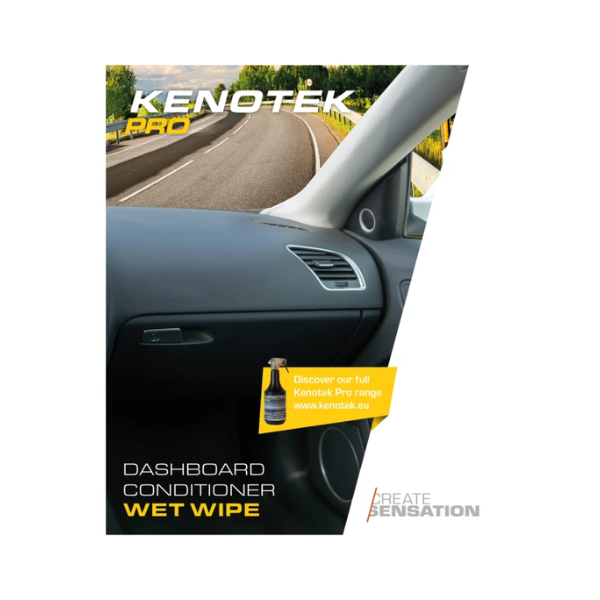 Kenotek Wet-wipe Dashboard Conditioner