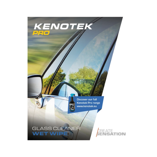 Kenotek Wet-wipe Glass Cleaner