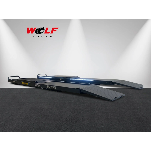 Wolf WLS354L – Pont ciseaux avec système roue‑libre