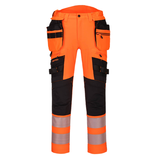 Portwest DX442 - Pantalon DX4 haute-Visibilité avec poches flottantes démontables
