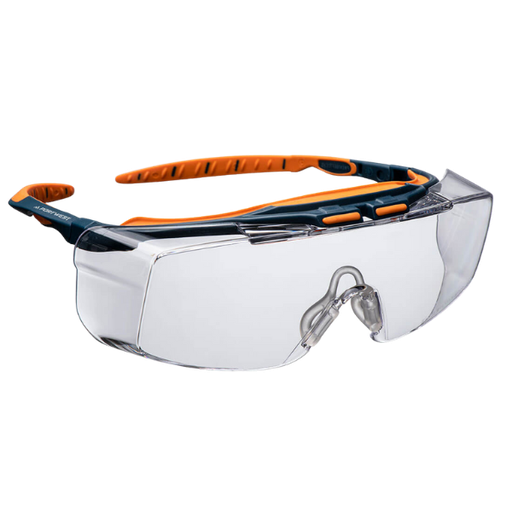[PS24CLR] Portwest PS24 - Lunette de sécurité Peak OTG (anti-rayures et anti-buées)