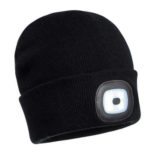 Portwest B029 - Bonnet Beanie avec lampes LED
