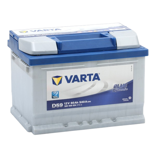 [VAR.5604090543132] Varta Batterie D59 12v 60ah/540a