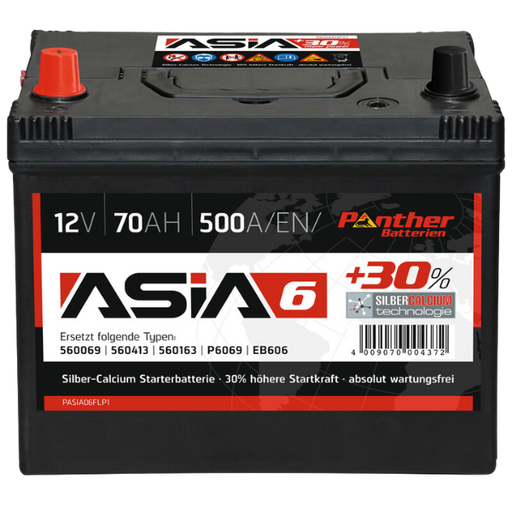 [SB.ASIE06] Asia 6 Batterie 70ah/500a