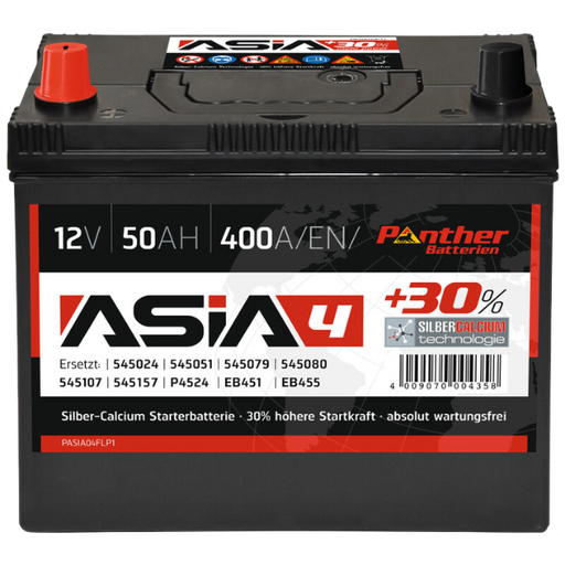 [SB.ASIE04] Asia 4 Batterie 50ah/400a