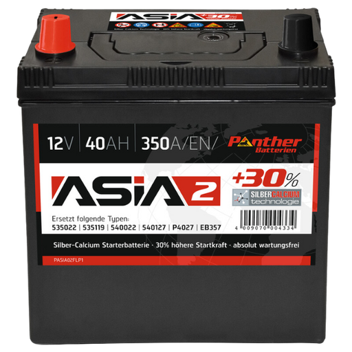[SB.ASIE02] Asia 2 Batterie 40ah/350a