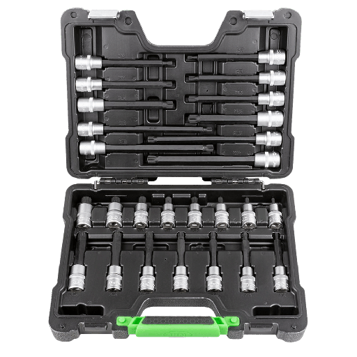 [52603] JBM Coffret De 26 Embouts Et 12 Pans