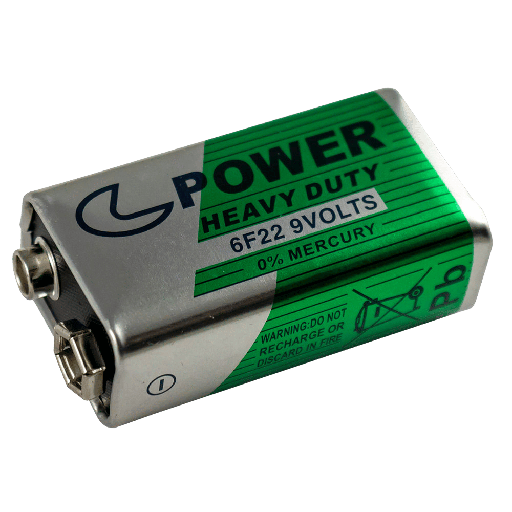 [10923] JBM Pile Carré 9v Tipe: 6f22