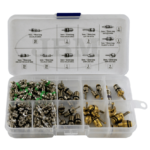 [53599] JBM Ensemble De Noyaux De Soupape De Climatisation