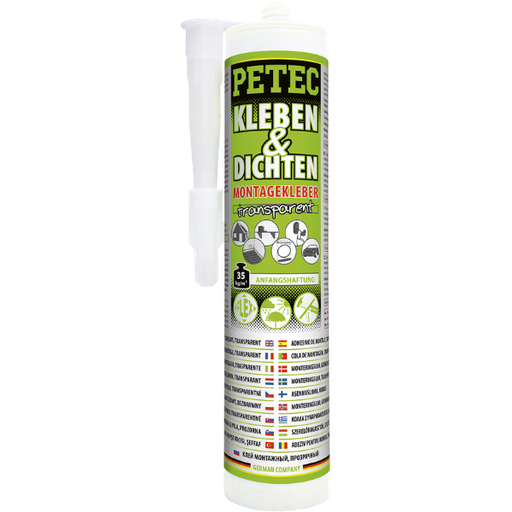 [BPB.94929] Petec colle de montage transparent cartouche 290 ml