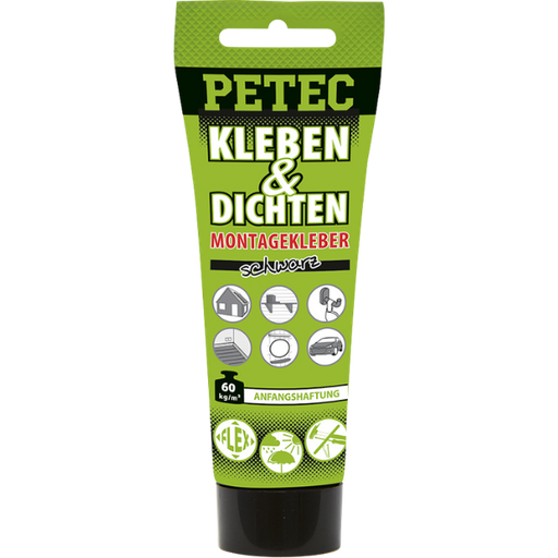 [BPB.94270] Petec colle de montage ecoline noir tube 80 ml