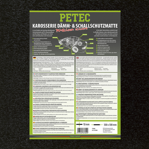[BPB.87600] Petec anti-dreun en geluidsisolerende mat PU schui