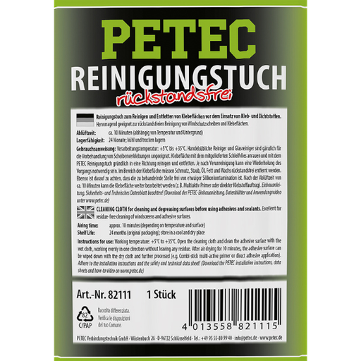 [BPB.82111] Petec tissu de nettoyage