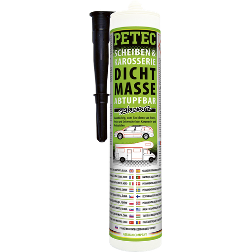 [BPB.83300] Petec mastic d’étanchéité pour vitrages et carrosserie noir